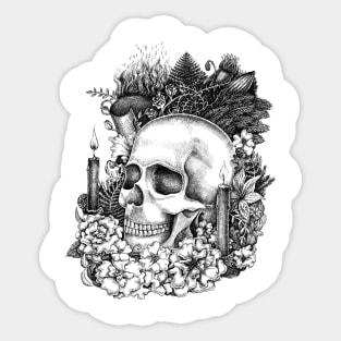 Memento Mori Sticker